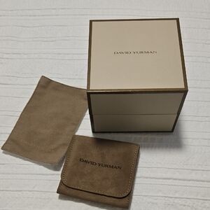 David Yurman Brown Jewelry Box Set Medium